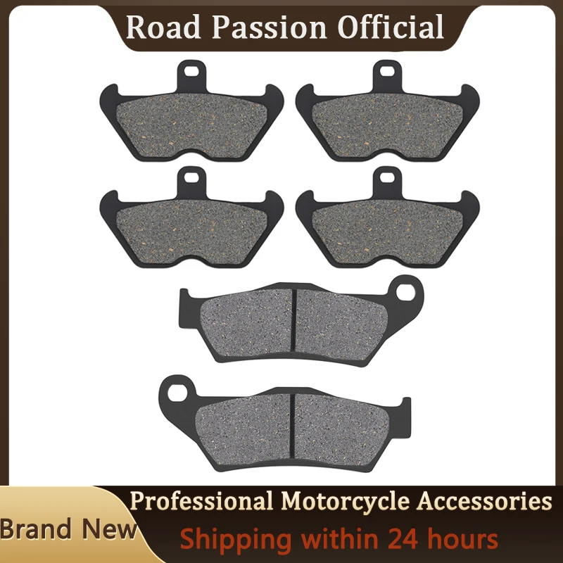 

Road Passion Front Rear Brake Pads for BMW R850C R850R R850RT R850GS R1100R R1100S R1100GS R1100RT R1150GS R1200 R 1200 C