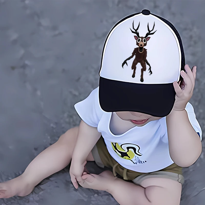 قبعة بيسبول 99 ليلاً في الغابة، قبعة رياضية ماصة للعرق وقابلة للتنفس، قبعة عصرية مطبوعة منقار البط هدية عيد ميلاد #1