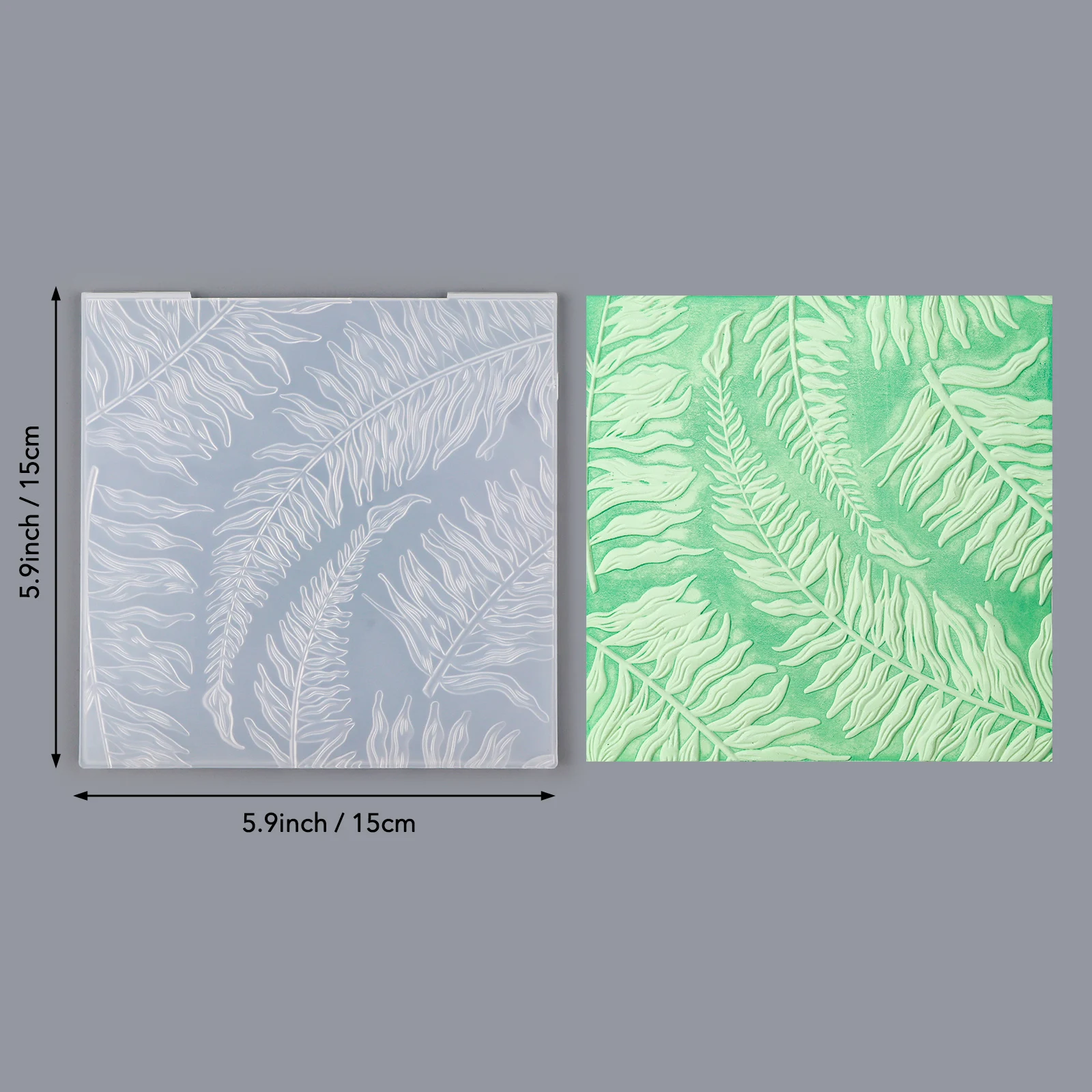 Geometric Background 3D Embossing Folder for Card Making & Scrapbooking - Durable Plastic, Easy Embossing - Perfect 2025 Hot