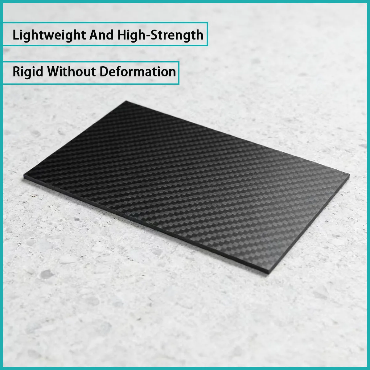 Thickness 0.2-10mm 3K carbon fiber board is used for aviation models, industrial accessories, electronic equipment, etc