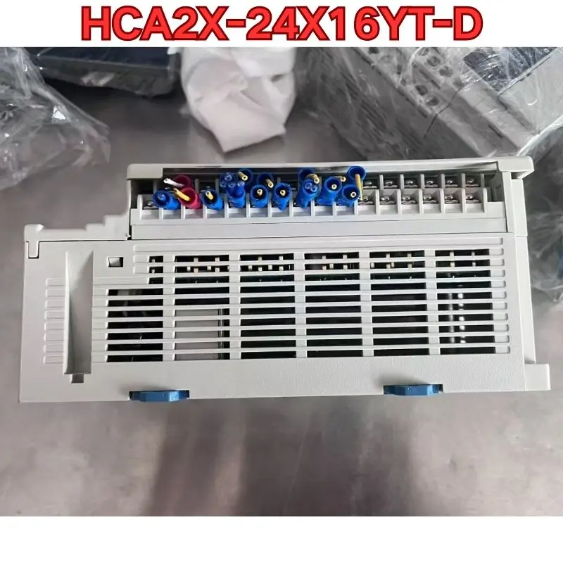 Second-hand HCA2X-24X16YT-D PLC controller function test is normal