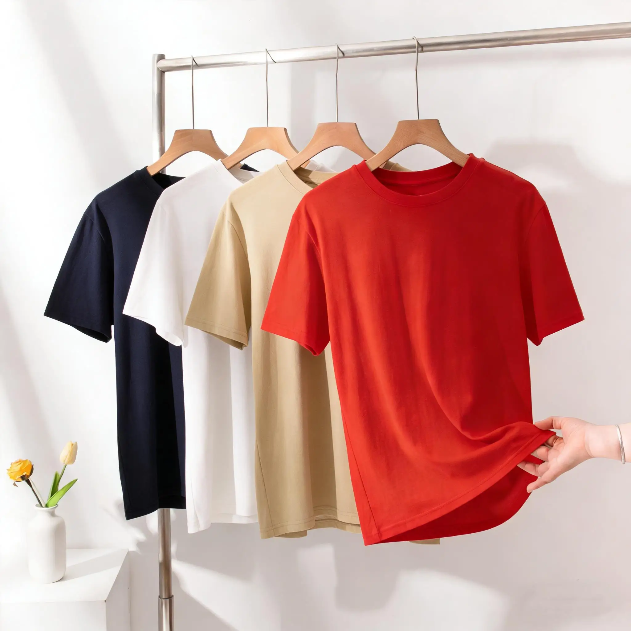 20 Colors To Choose Team Family T-Shirt Women Cotton Oversized T Shirts All-Match Summer Clothing Comfortable Y2K Streetwear