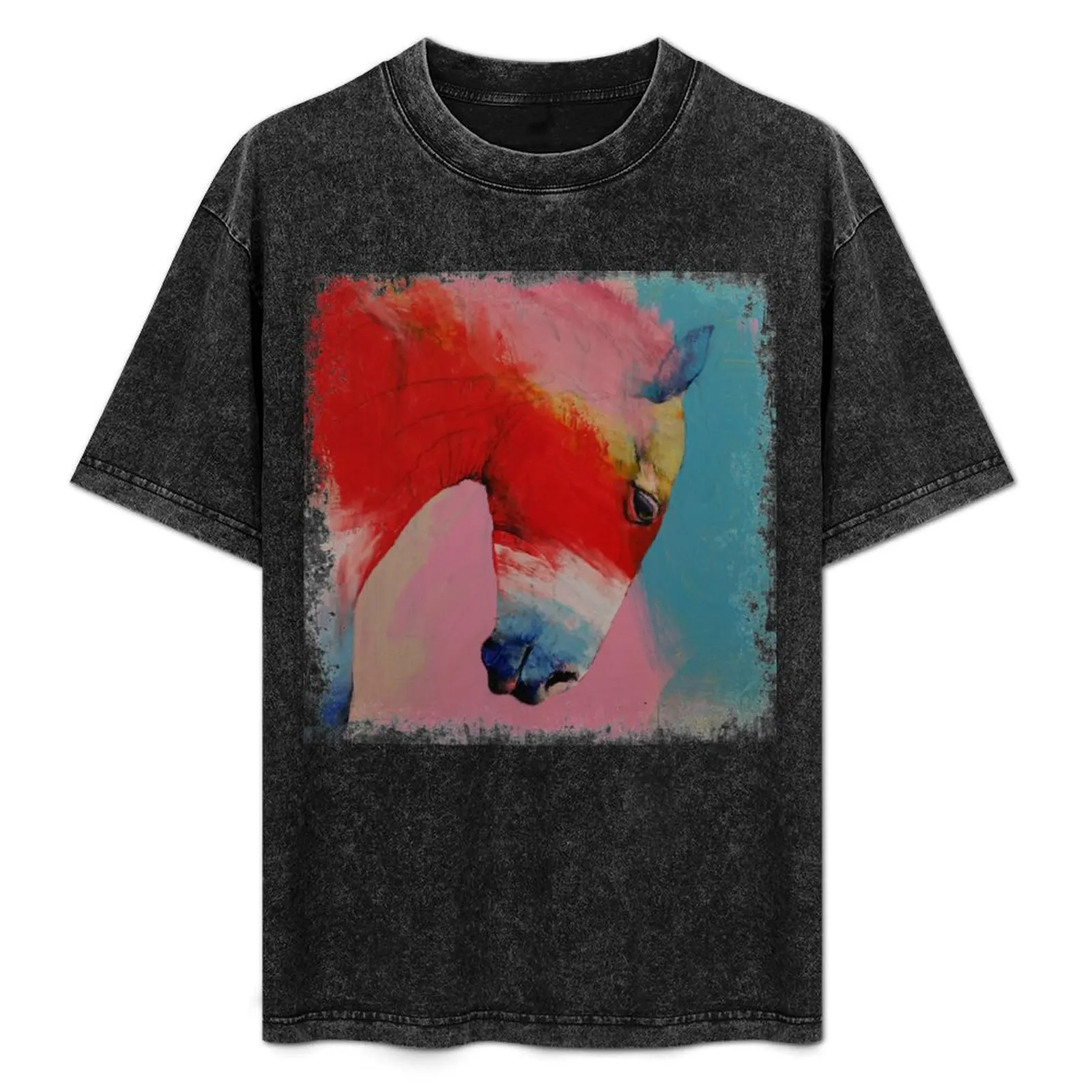 

Horse T-Shirt Short sleeve tee tees graphic t shirts korean fashion mens funny t shirts