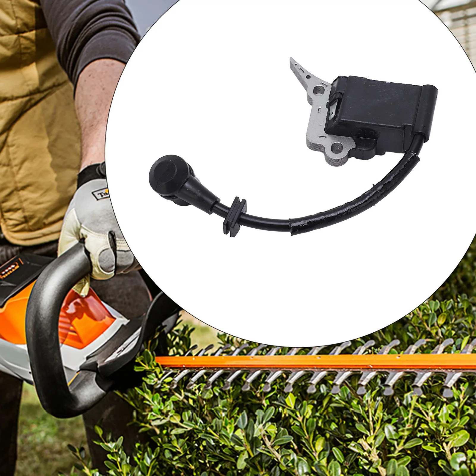Chainsaw Ignition Coil Suitable For 2500/25CC Trimmer Chainsaw Replacement Parts With Stable Performance