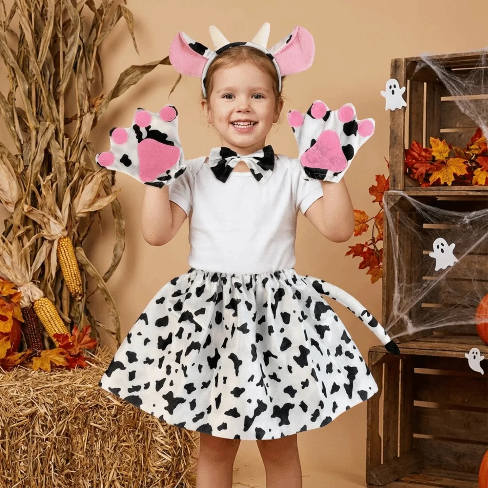 conjunto-completo-de-fantasia-de-girafa-para-criancas-saia-de-cowgirl-tiara-com-laco-orelhas-e-cauda-de-animal-vestido-curto-para-festa