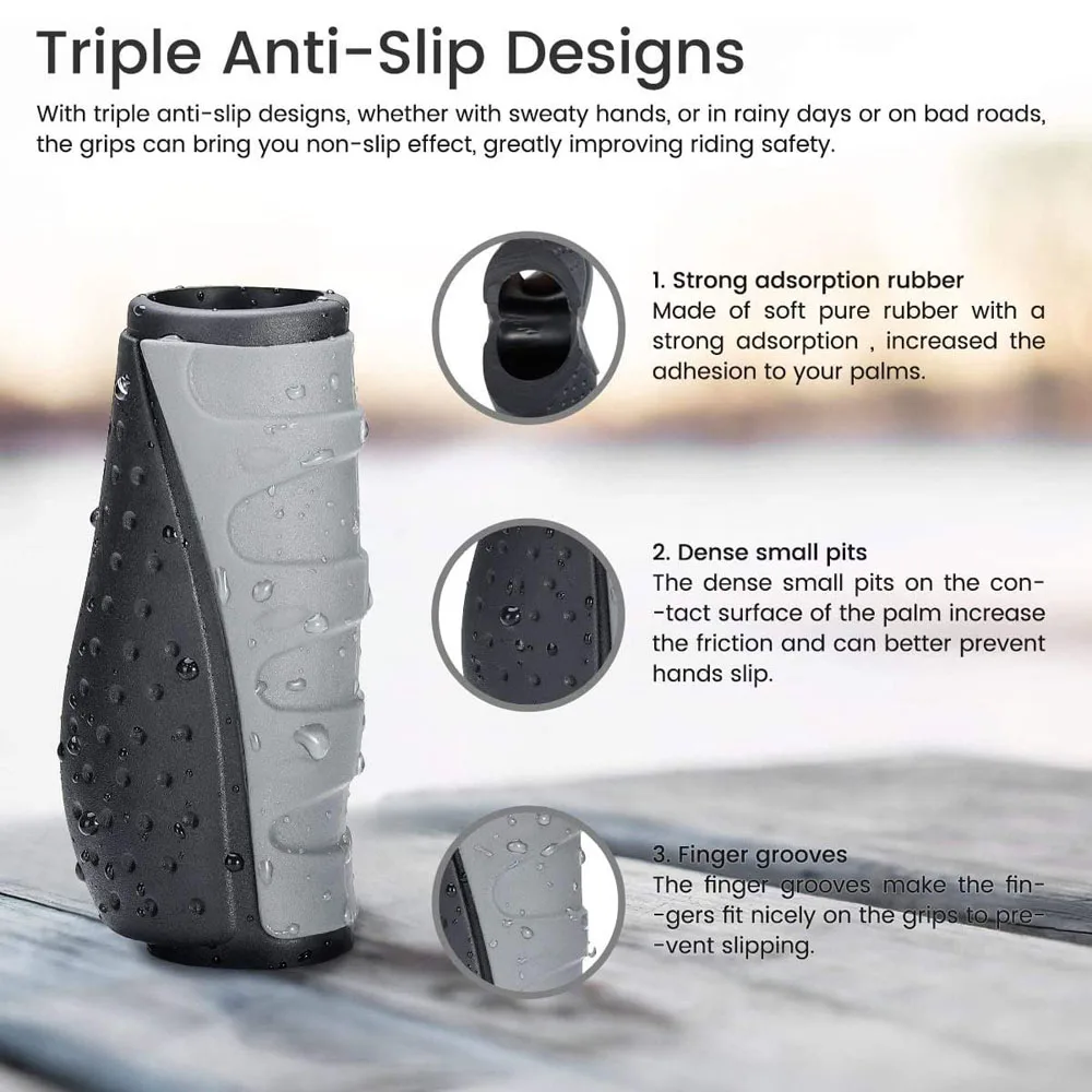 

Folding Cycling Mountain Bike MTB Bicycle Handlebar Grips Bike Accessories Bicycle Grips Bicycle Parts