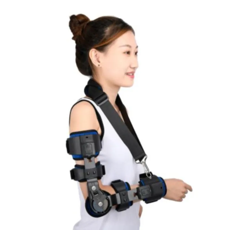 

Adjustable Length type elbow joint fixation brace Elbow joint training arm Breathable forearm sling fixation brace