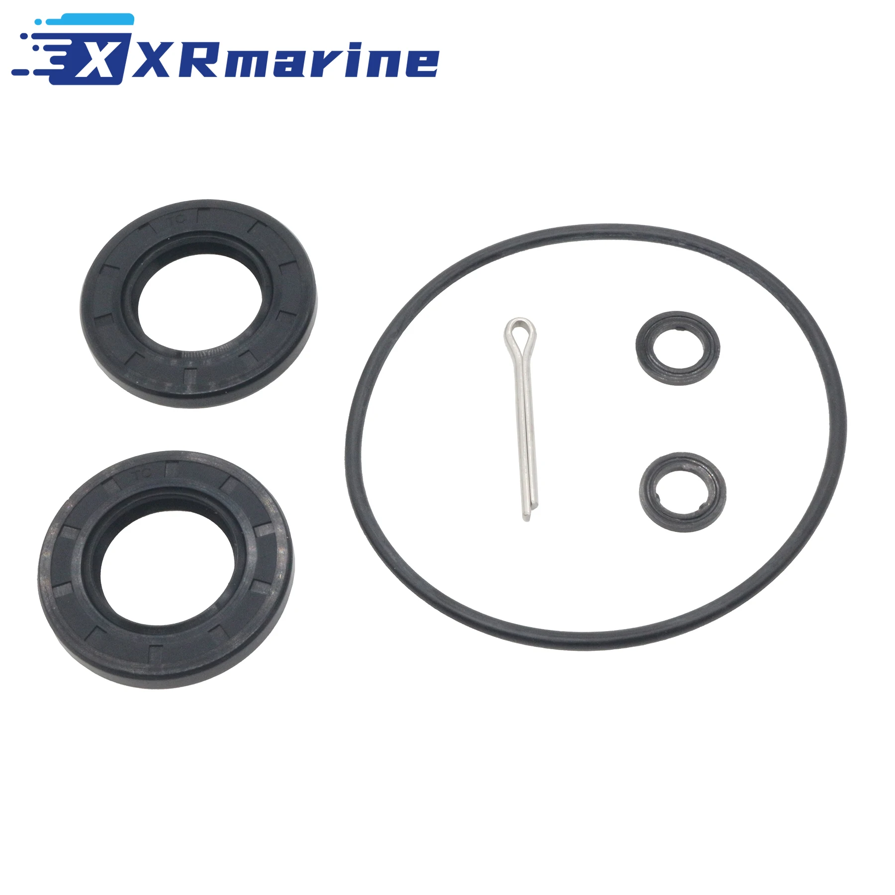 Lower Unit Seal Kit with Prop Shaft Oil Seal O-Ring Gasket for Suzuki Outboard Engine Models 09282-28002