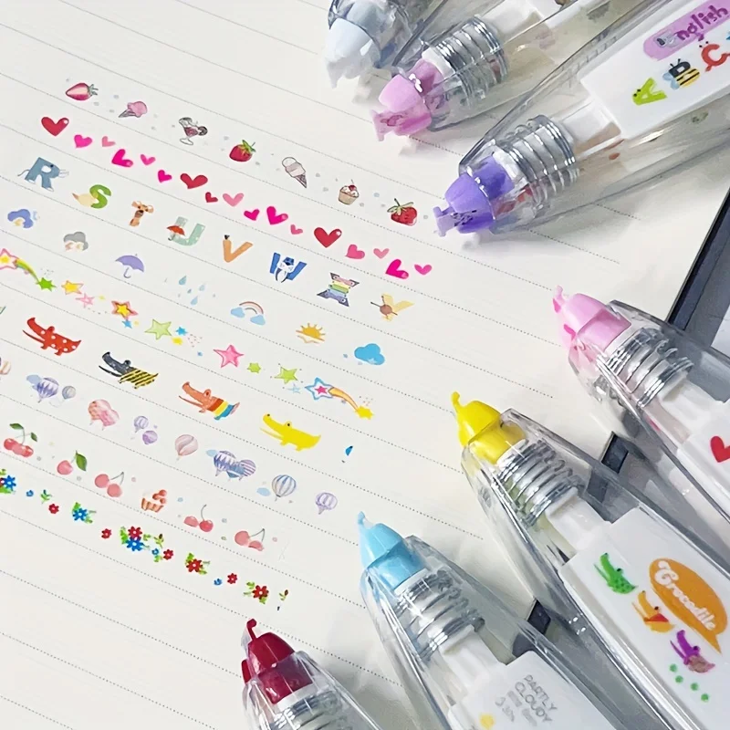 1pc Cute Kawaii Mechanical Design Correction Tape - Perfect for Decorating Diaries and School Supplies