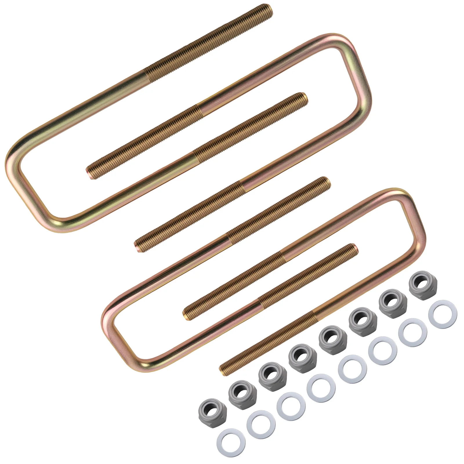 

Square U-Bolts Suspension Set for Chevrolet Silverado GMC Sierra 1500 1988-2019