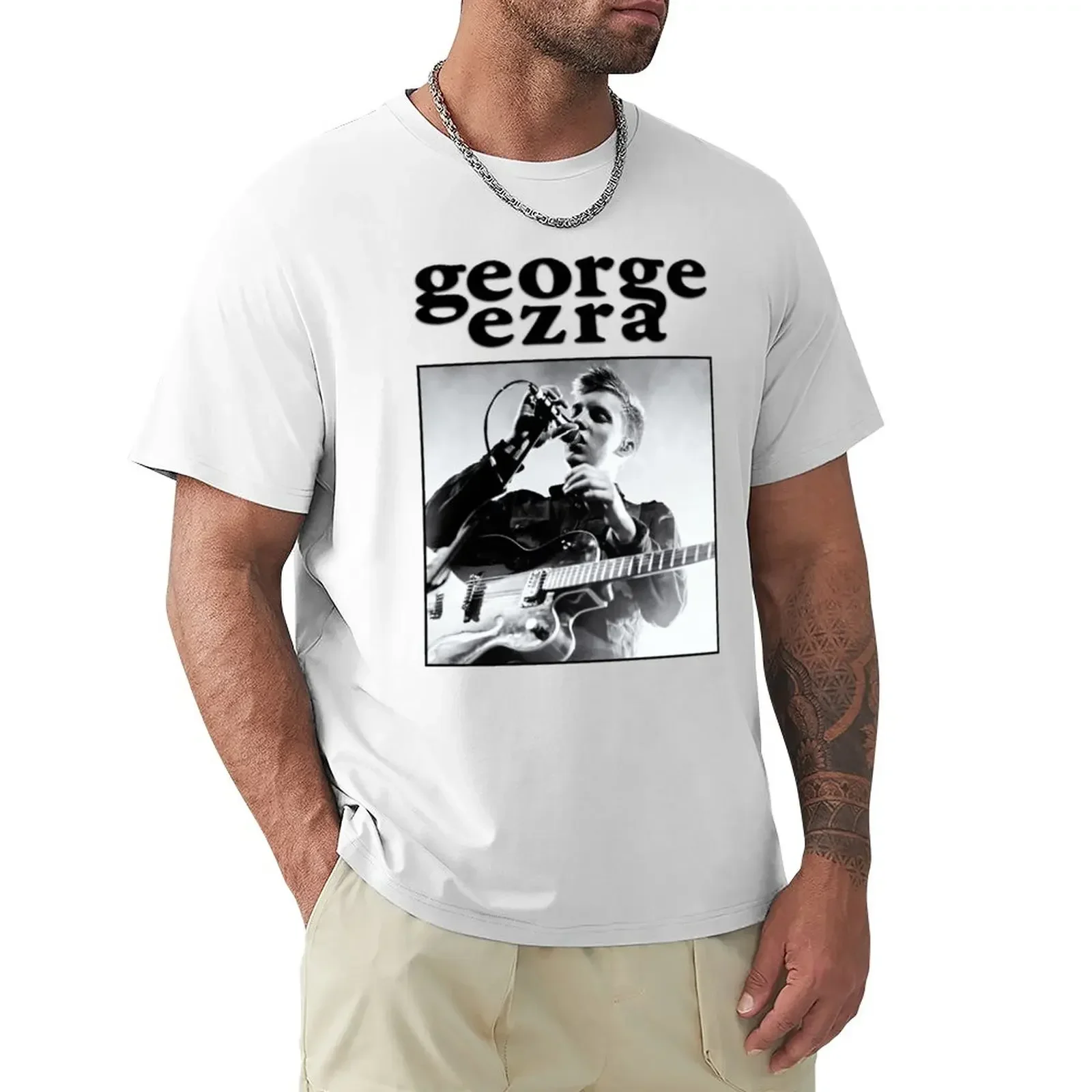 George Ezra T-Shirt for a boy boys animal print blacks mens graphic t-shirts big and tall