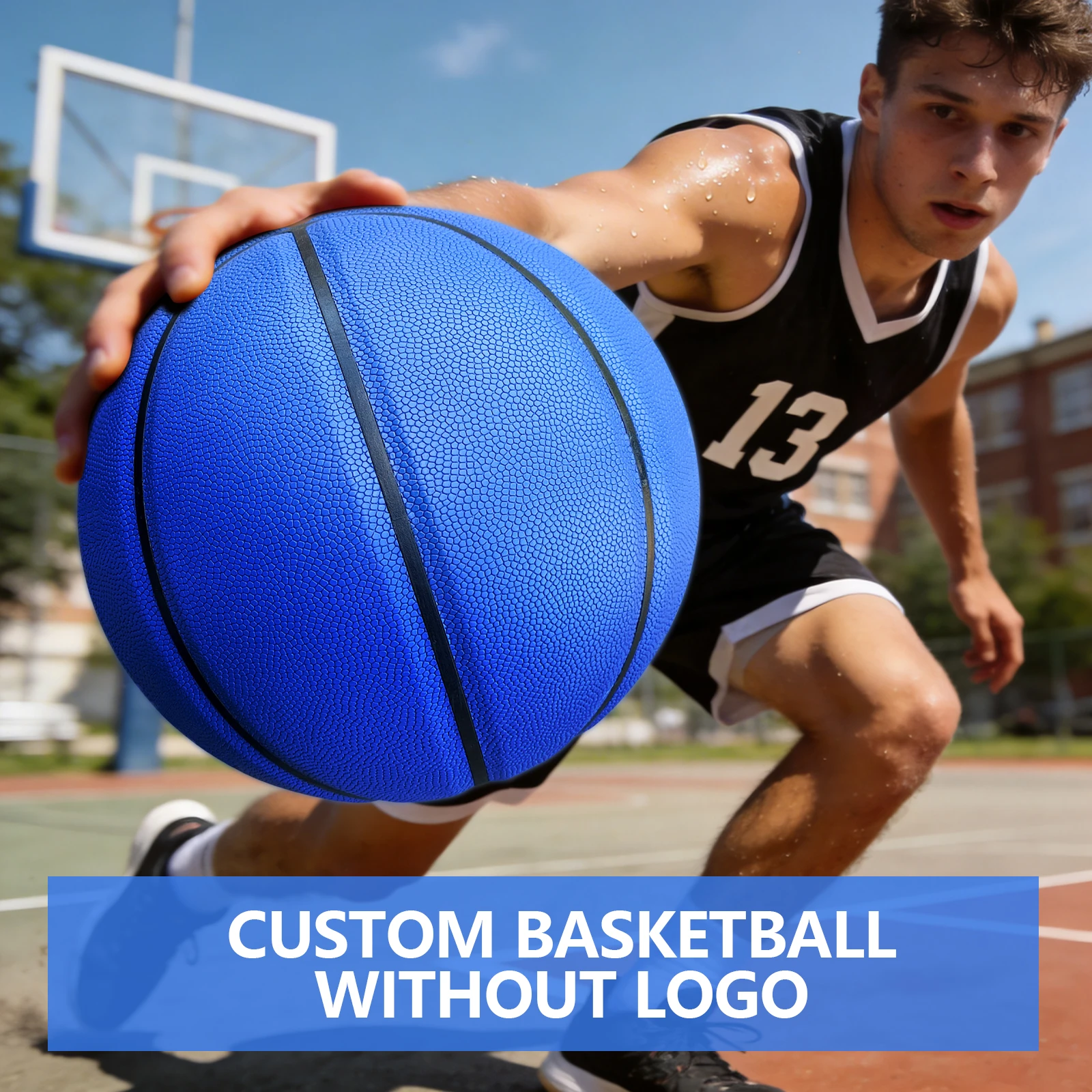 

Basketball Balls Official Size 5 Composite Leather High Quality Outdoor Indoor Sports Match Training Basketball No Logo Custom