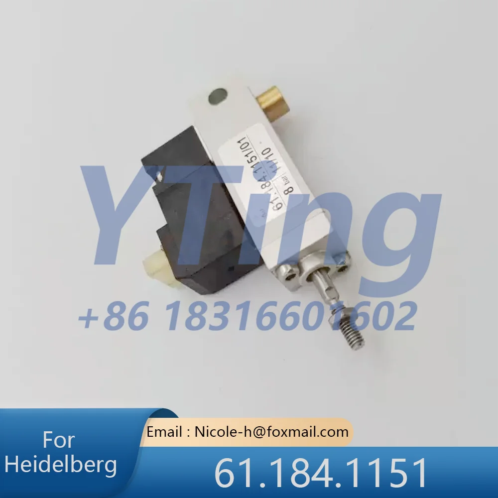 Heidelberg Printing Machine Accessories SM102 CD102 Imported Front Gauge Cylinder Solenoid Valve 61.184.1151