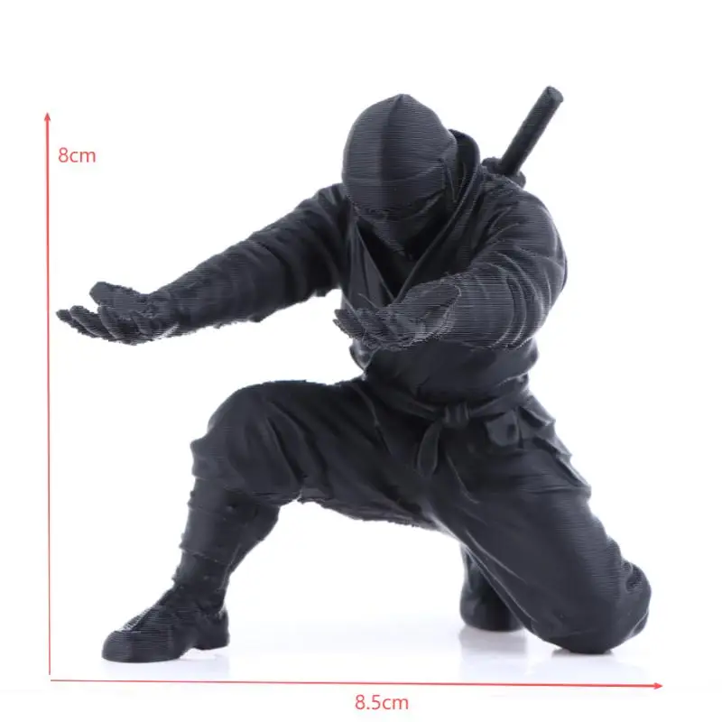 ☌Ninjastyle Pen Holder Creative Fashion Desk Ornaments Stationery Storage Box Ideal Gift For Students Office Staff