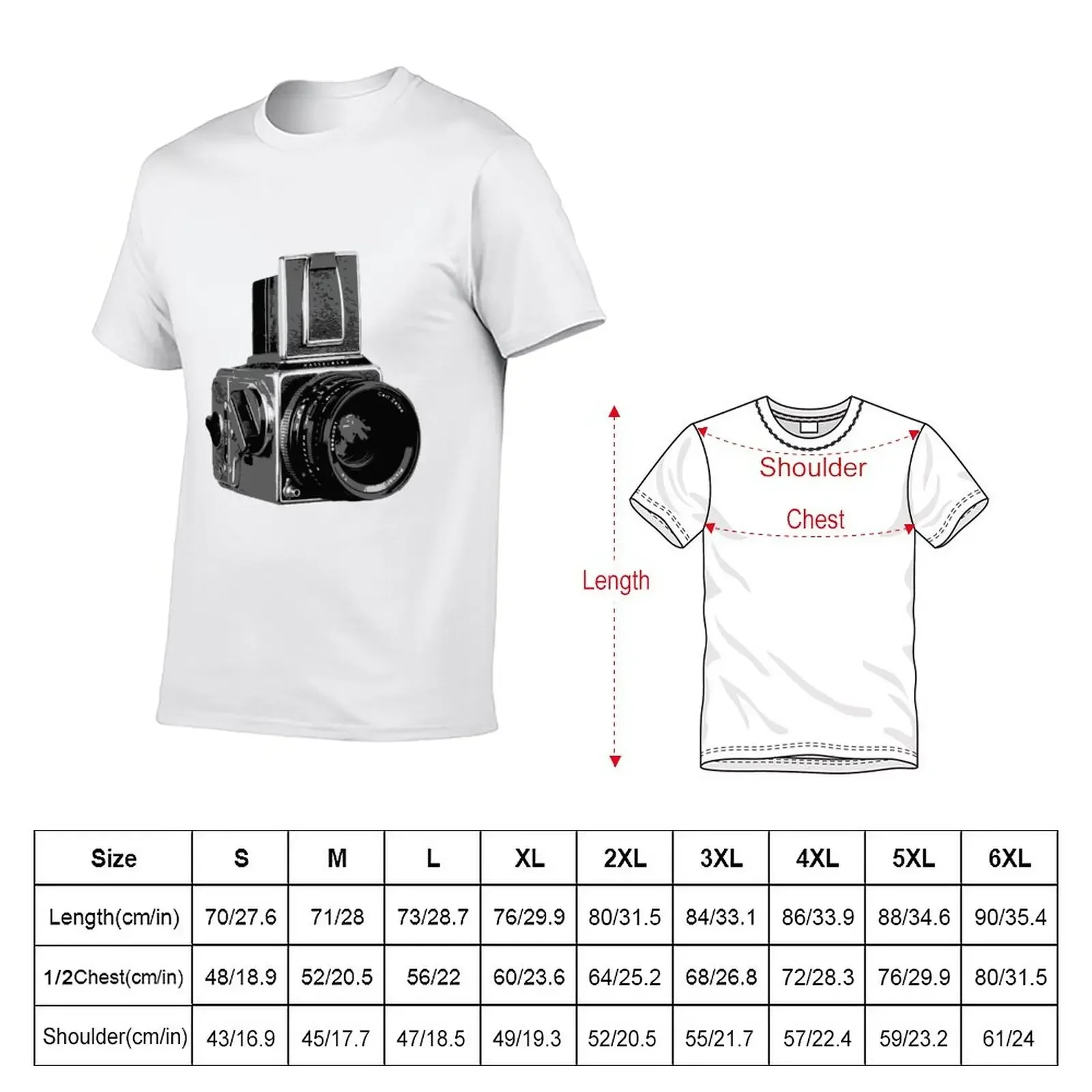 Hasselblad 500CM with 80mm Planar T-Shirt tops summer top sweat shirts, men