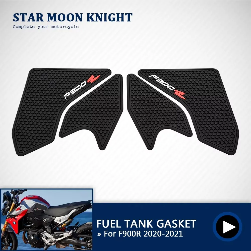Motorrad Seite Kraftstoff Tank Pad Fit Für BMW F900R F900 R (2020-) Nicht-slip Tank Pads Schutz Aufkleber gas Knie Grip Traktion Pad