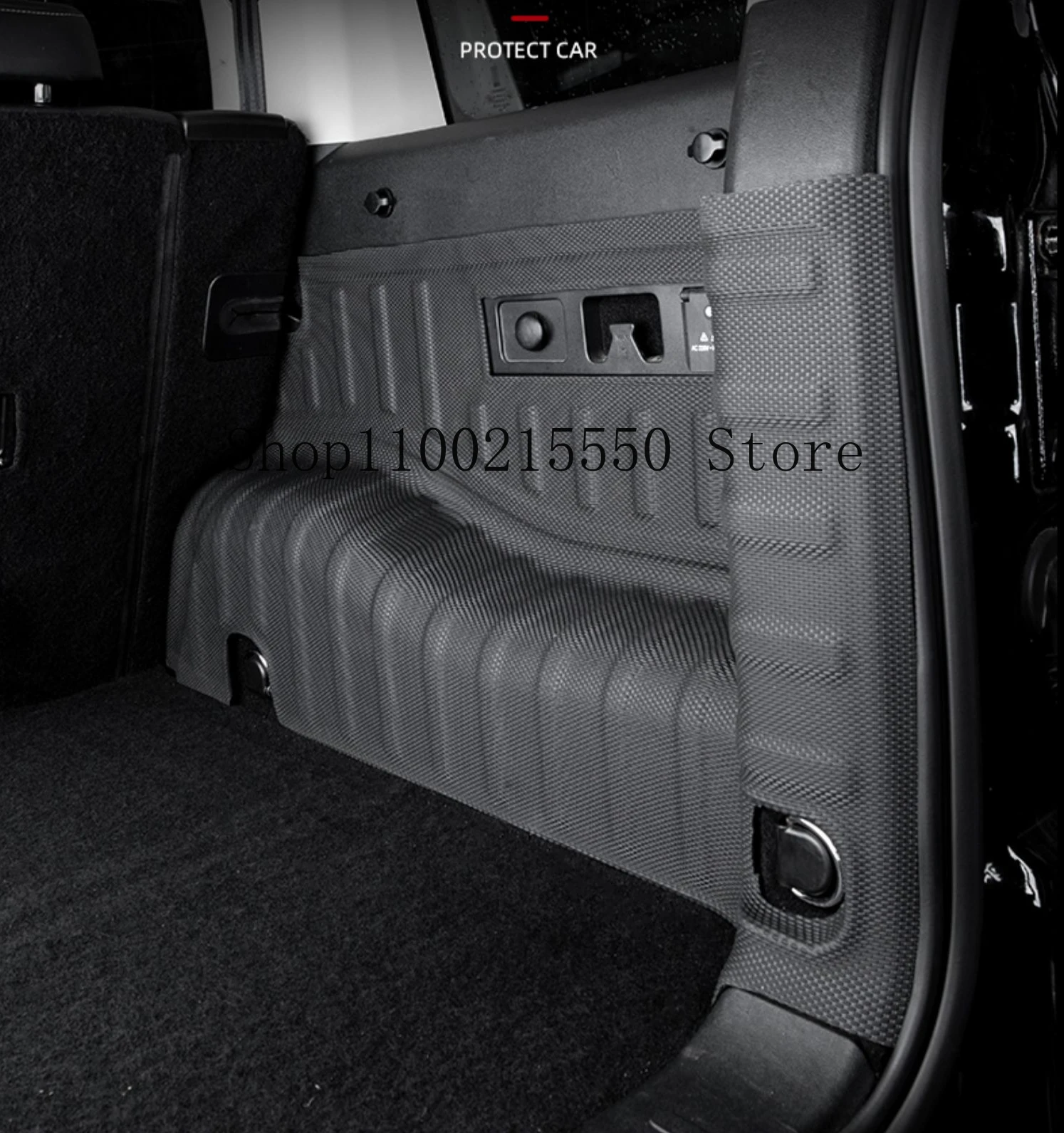 For Great Wall GWM WEY Tank 300 2022 2023 Car Accessories Cargo Liner Specialized TPO Trunk Floor Mat Waterproof Durable Carpet