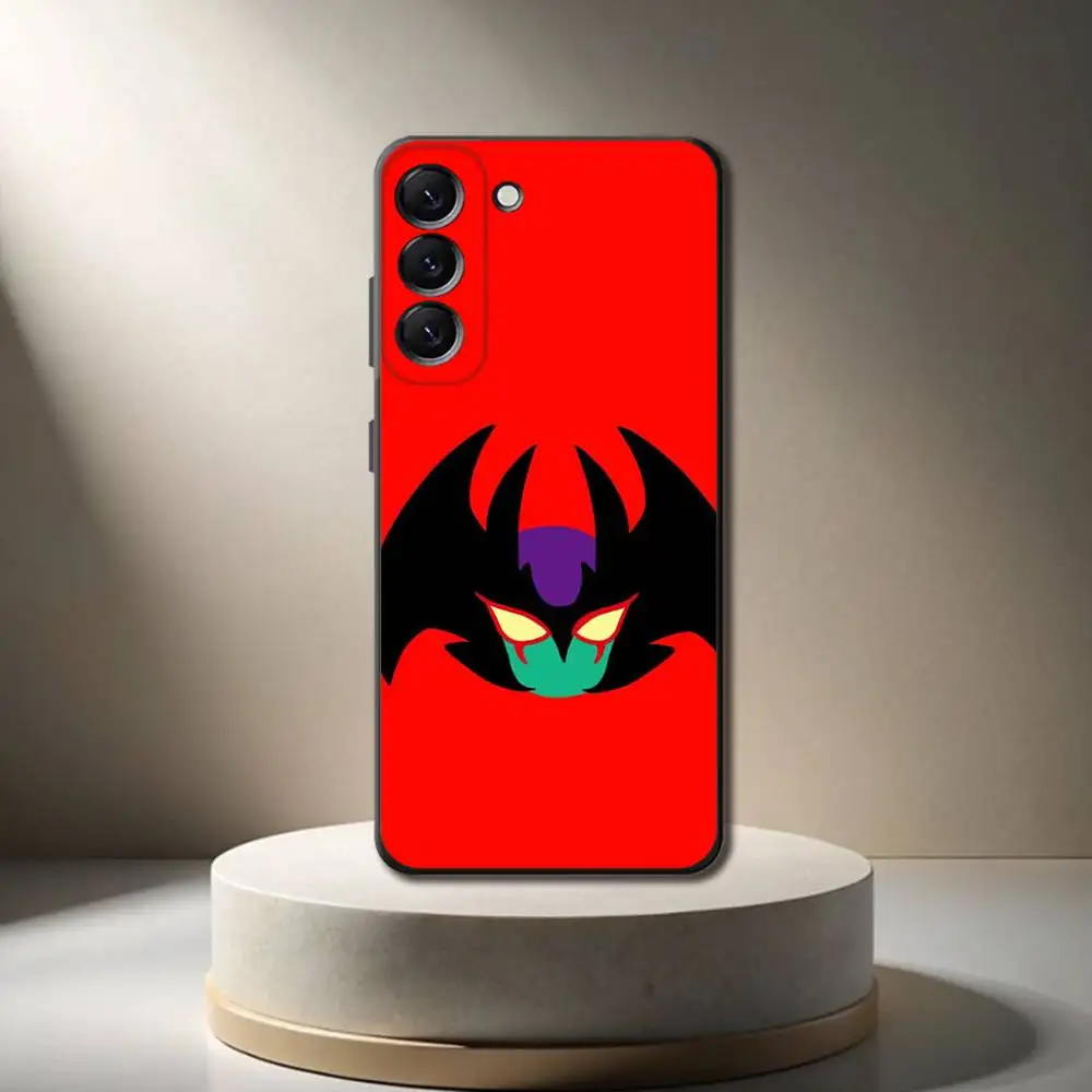 DEVILMAN C-Crybaby Funda de teléfono para Samsung Galaxy A 73,72,51,53,52,71,22,5G,Note,J7,8,9 Funda negra suave