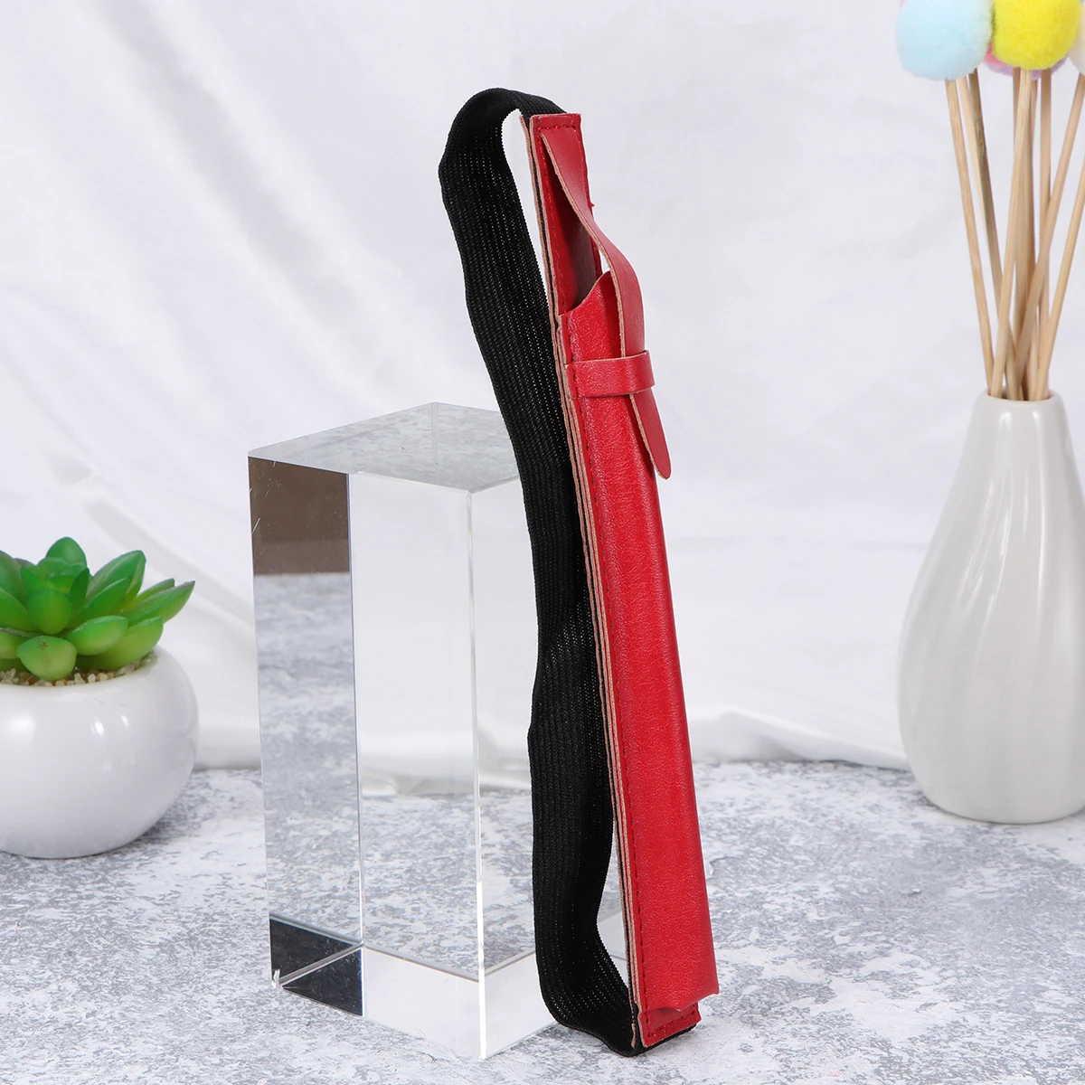 

Capacitive Pen Case Stylus Holder Premium PU Durable Practical Long Term Use Travel Daily Storage Safe Clean Elastic