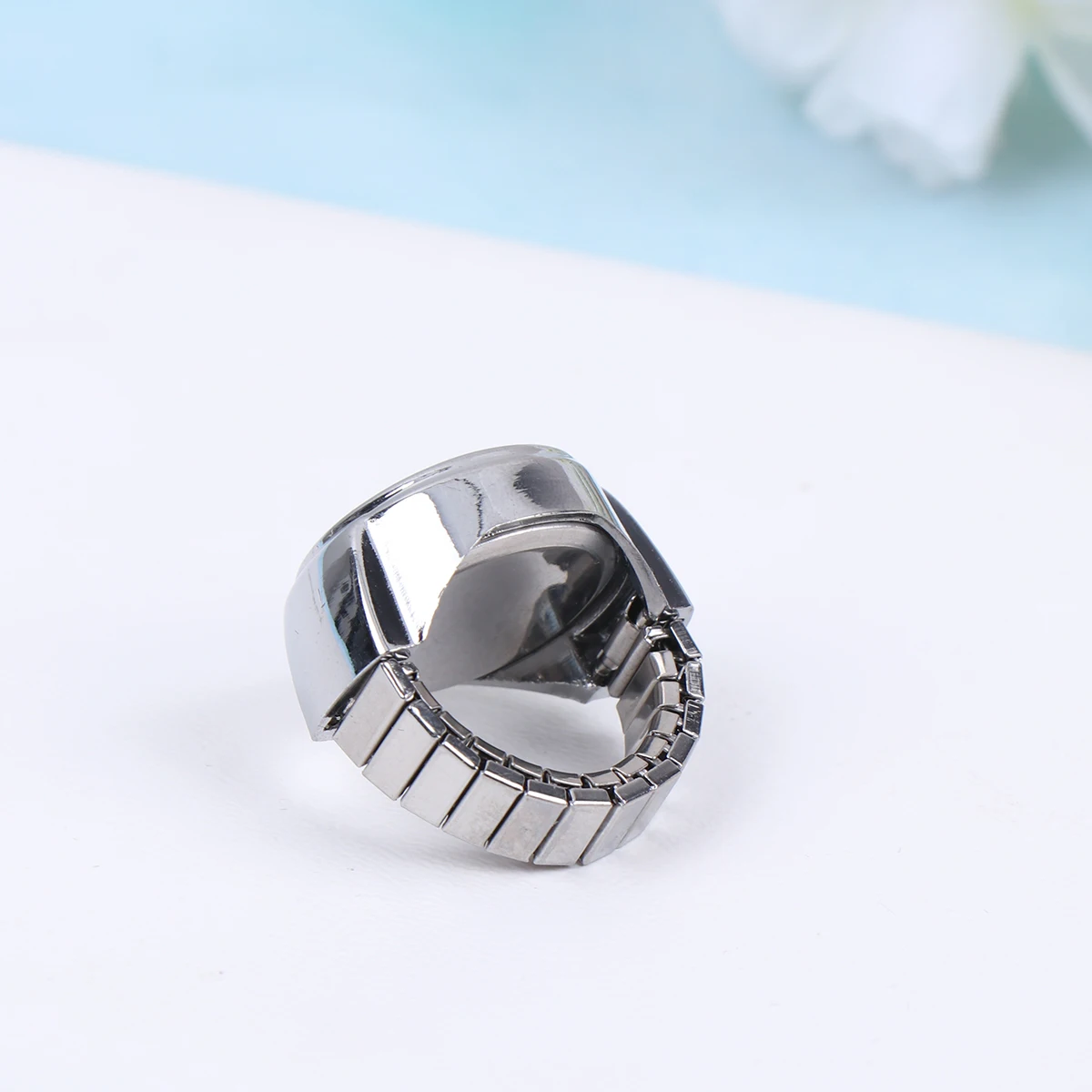 

2 Pcs Fashion Couple Ring Watch Lovers Watches for Men Wrist Women Finger Girls