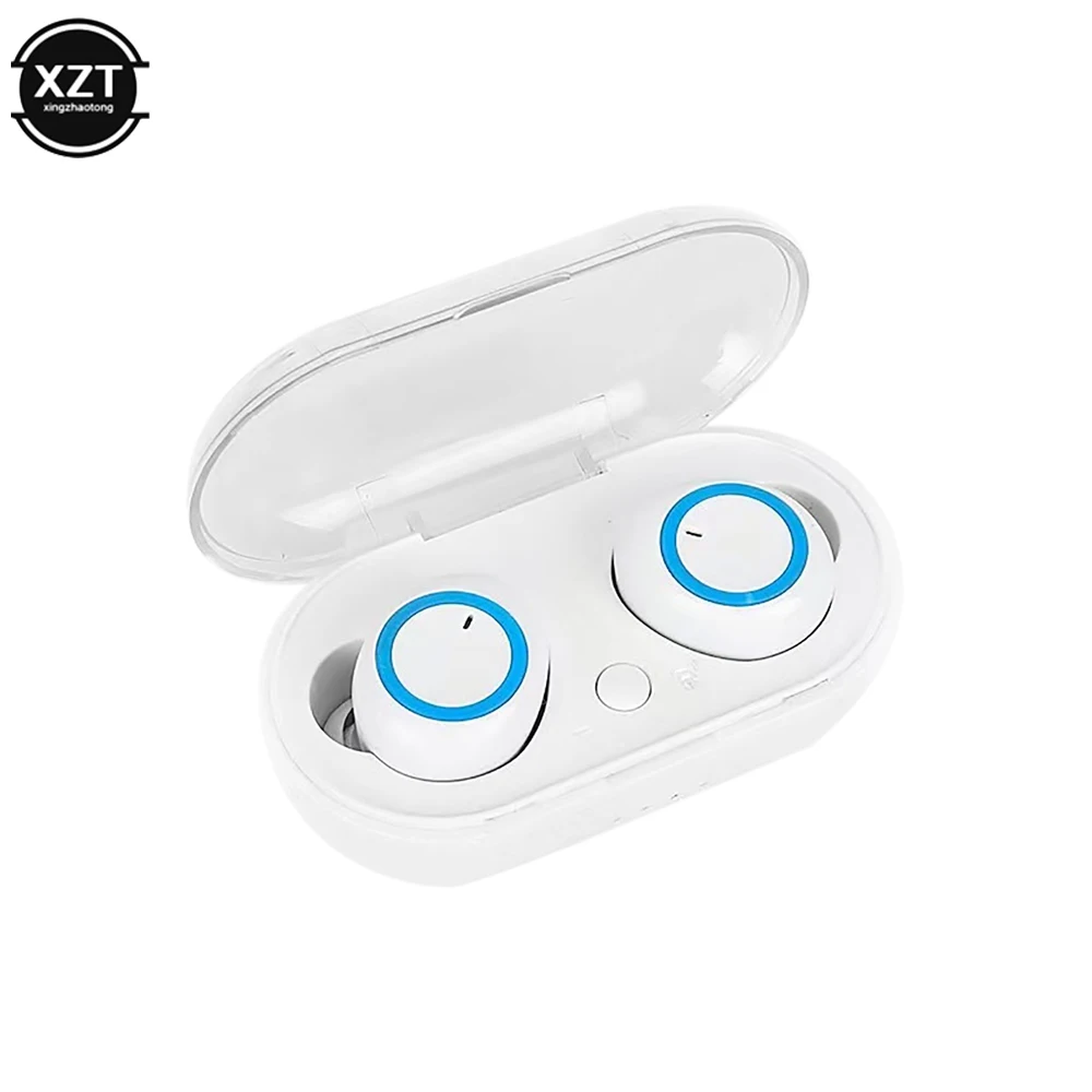 Bluetooth-compatible 5.0 Headset Sports Outdoor Wireless Earphone Touch In-ear Headphone with Charging Case