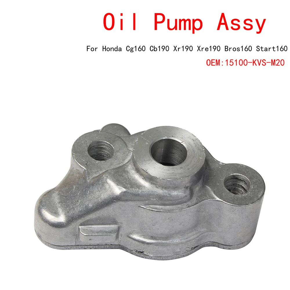 Pompa Oli Pump Assy For Honda CG160 Cb190 Xr190 Xre190 Bros160 Start 160 15100-KVS-M20