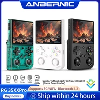 Consola de juegos portátil Retro Anbernic RG 35XXPro, reproductor de juegos RG35XX Pro, compatible con controlador de Streaming WiFi RixelHK, salida de TV HD