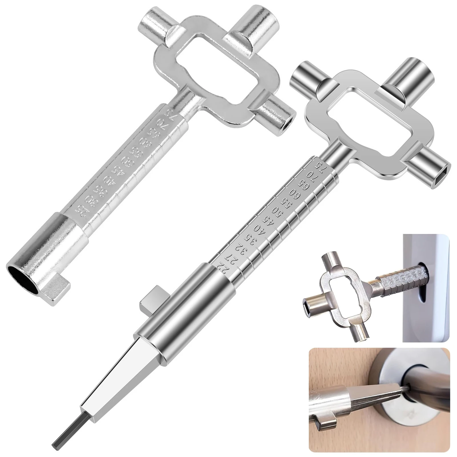 Why the Universal Construction Keys Zinc Alloy Socket Wrench with Measuring Scale Is a Game-Changer for Locksmiths and DIYers