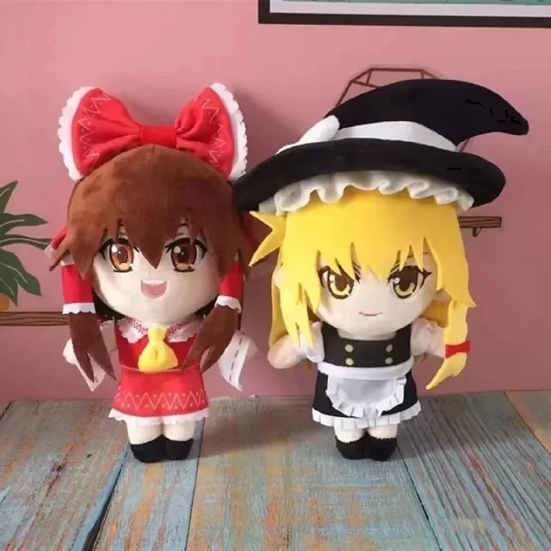 Touhou مشروع ألعاب من نسيج مخملي Hakurei Reimu Kirisame ماريسا أنيمي Touhou ProjeCosplay لطيف لينة محشوة دمية هدية الكريسماس 20 سنتيمتر #1