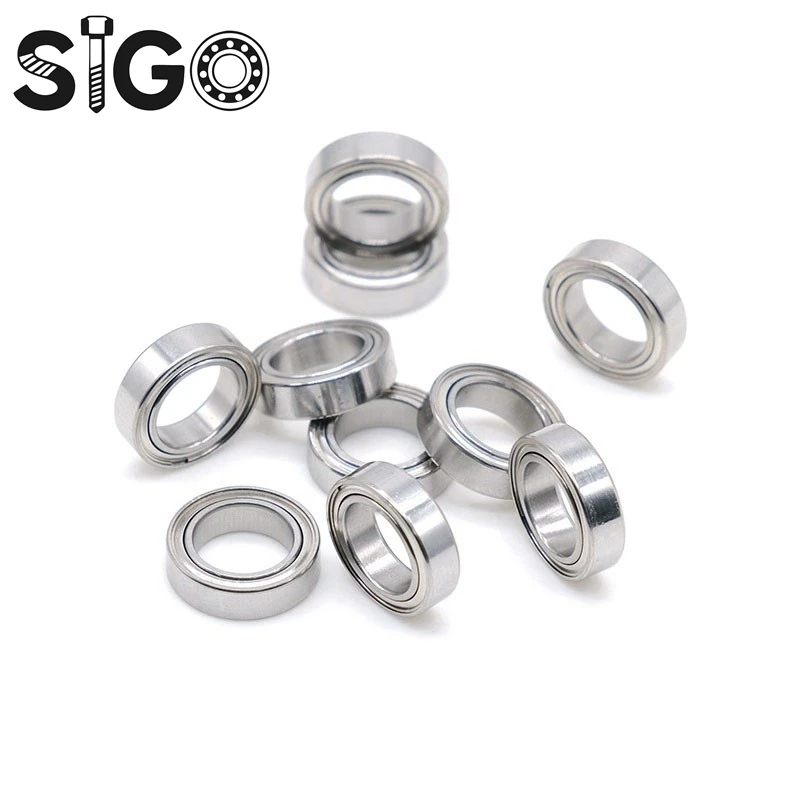 R168ZZ Bearing 10PC 6.35x9.525x3.175mm Double Shielded Motor Miniature R168 Z ZZ Ball Bearings R168ZZ