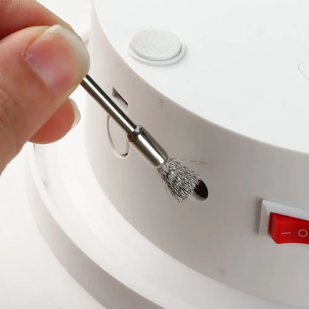 

10Pcs Stainless Steel Wire Brushes Mold Cleaning Polishing Work Remove Rust Polishing Brush 3mm Shank Rotary