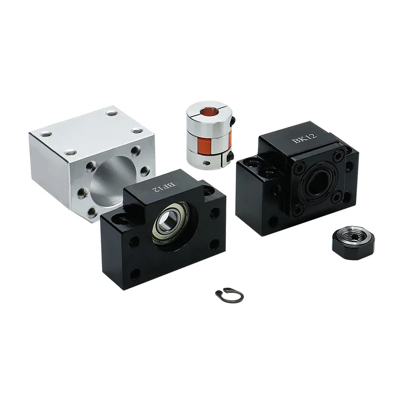 

HLTNC EU RU SFU 1204 1605 1610 запасные части для шариковых винтов с поддержкой BKBF + Корпус гайки DSG + гибкая муфта XB D25 L30