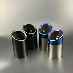 No Drill Tail Pipe Tips Muffler Rear Exhaust For BMW X3 F25 xDrive 28i 2010-2018 Accessories Stainless Steel