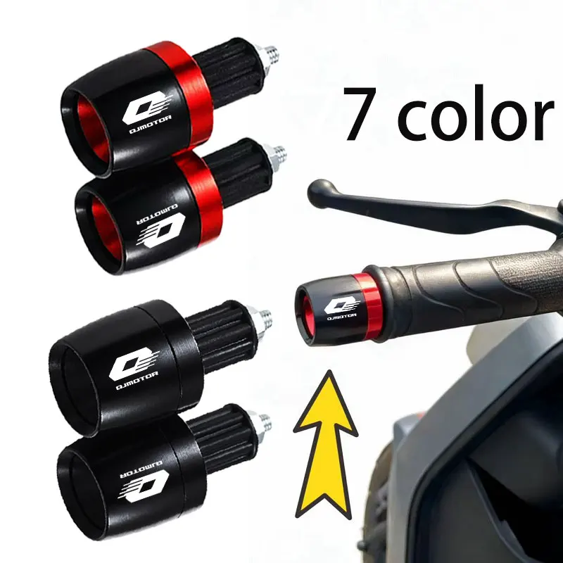 1 Par de Puños de Manillar Universales para Motocicleta QJMOTO QJ MOTO SRT 800 800X 800SX SVT 650 X SRT700 SRT 550, Accesorios CNC