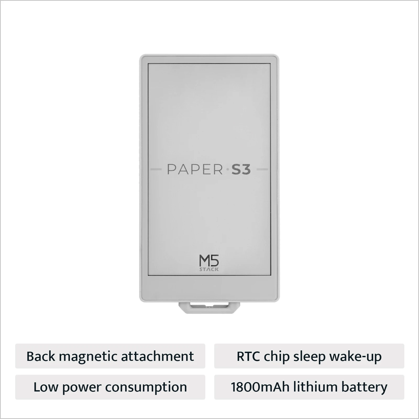 M5Stack Official M5Papers3 ESP32S3 Development Kit(960X540, 4.7" elnk display, 235 ppi)