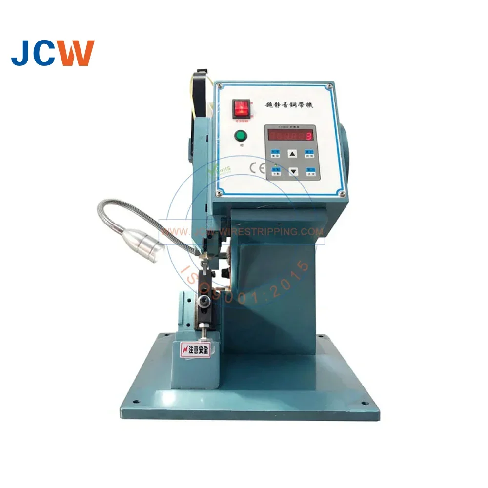 

JCW-2TB Factory Supply Wire Cutting Crimping Machine Copper Strip 18KN Crimp Belt Cable Splicing Tool