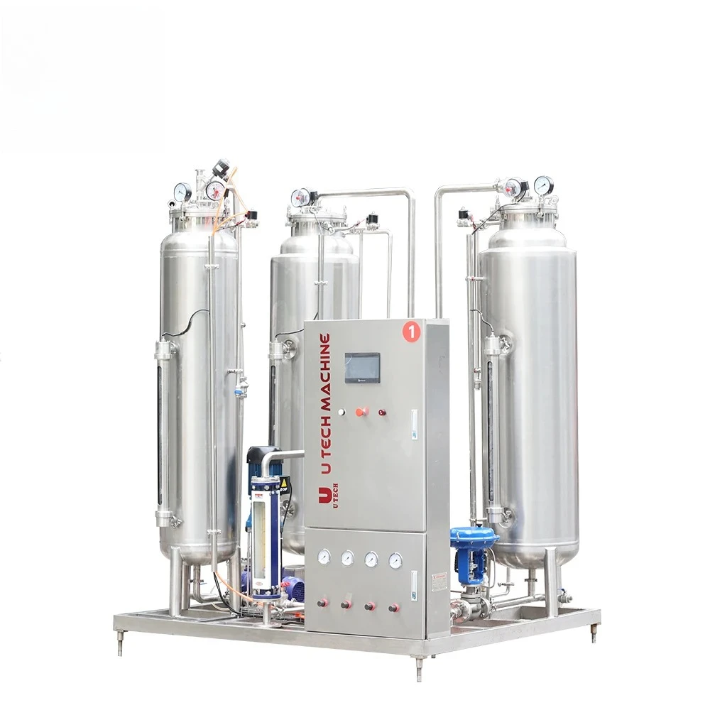 

Carbonated Drink Co2 Mixersoft Drinks Beverage Gas Mixing Machine Carbonated Beverage Co2 Mixer Plant