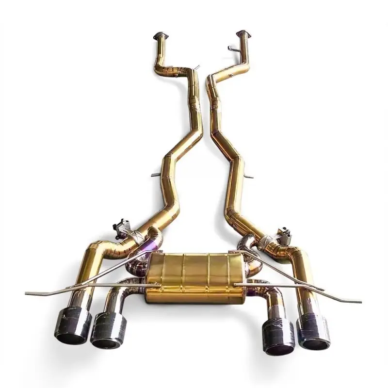 Titanium Remote Control Valve Catback Exhaust System for  M3 M4 G80 G82 G8X 3.0T Performance Sound Upgrade