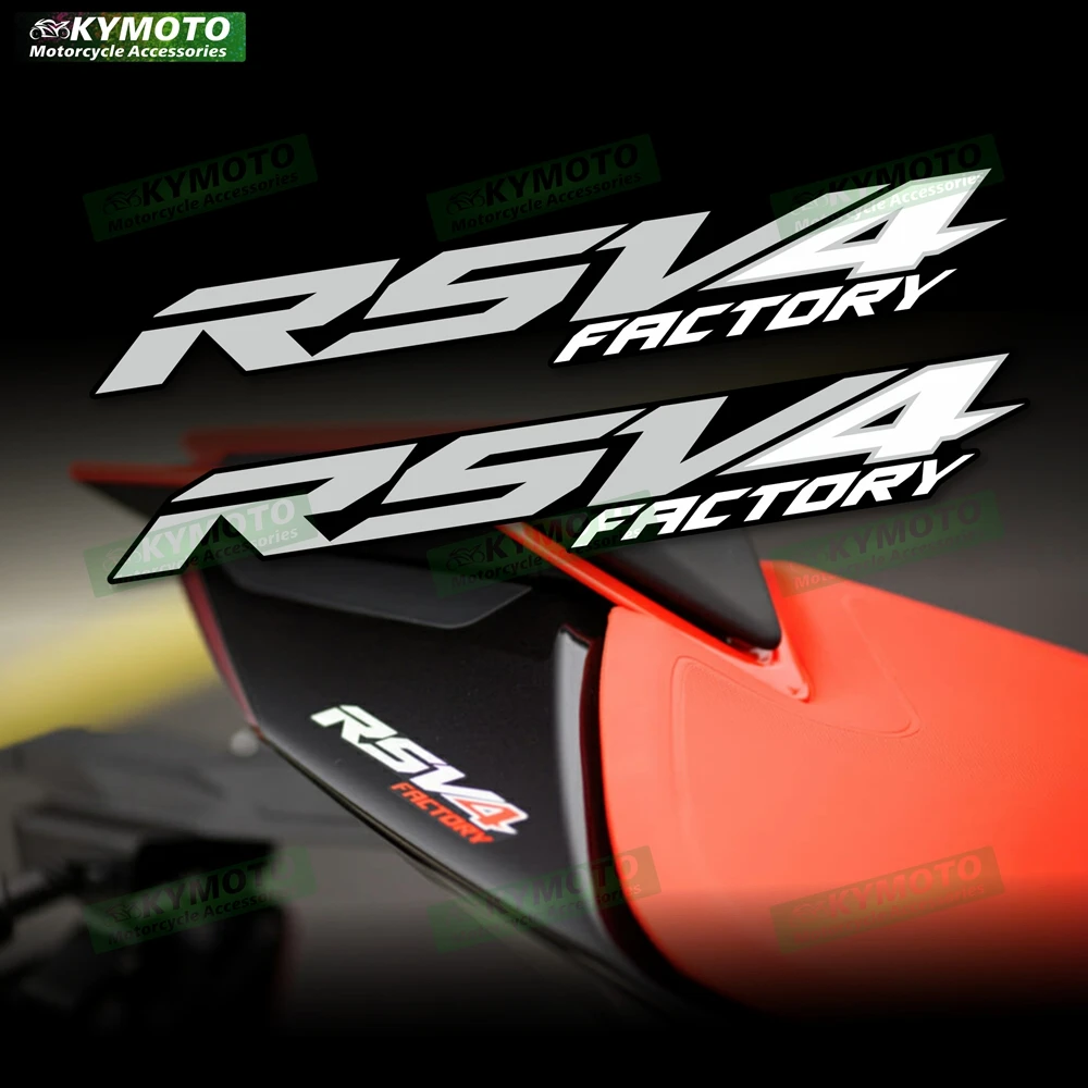 

Suitable for Aprilia RSV4 2021 2022 2023 2024 motorcycle rear fairing decal rear seat rear tail reflective waterproof sticker