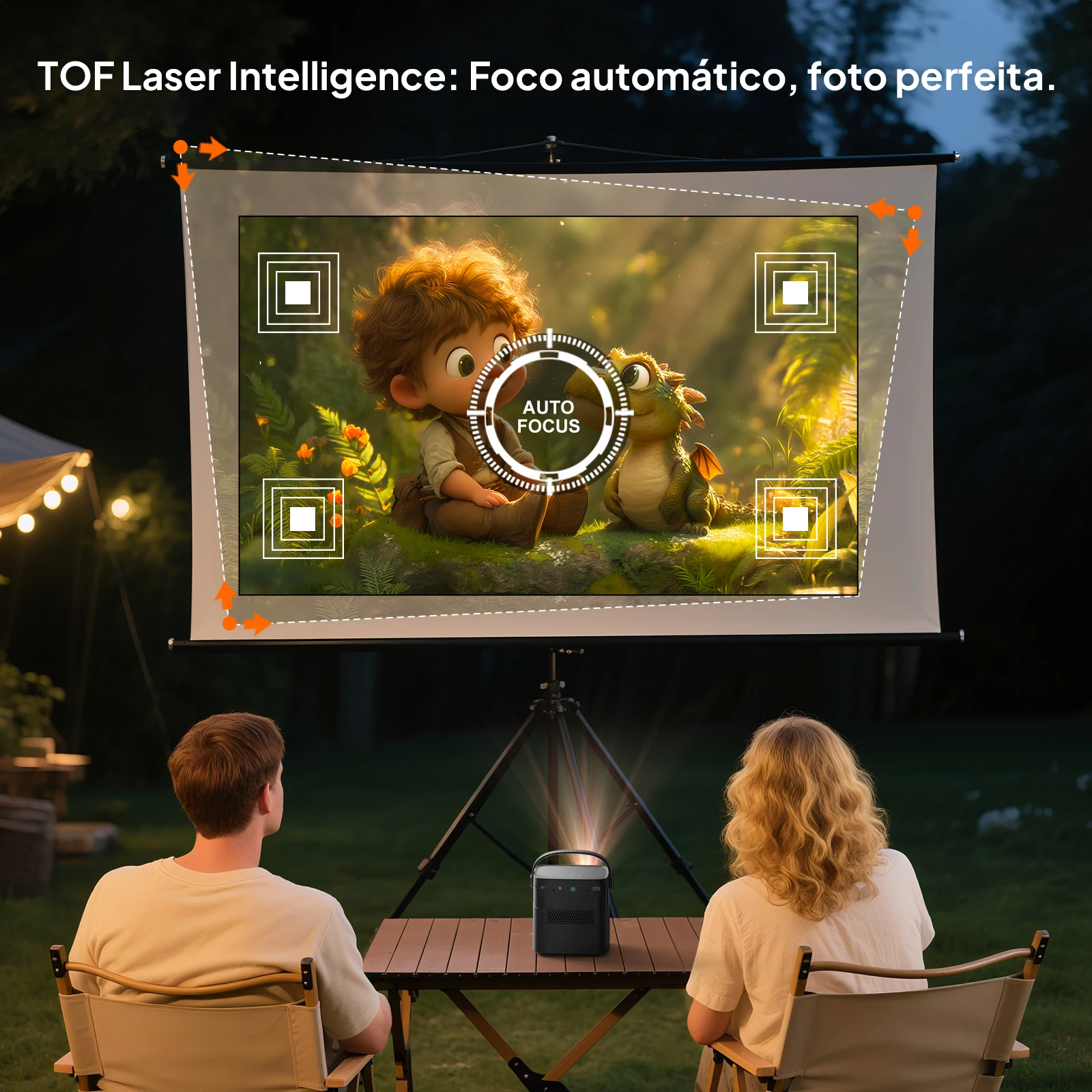 Vevshao V50 3D มินิโปรเจคเตอร์แบบพกพา 4K HD LED WiFi 1080P ภาพยนตร์ DLP โฮมเธียเตอร์โปรเจคเตอร์ 15000mAh แบตเตอรี่