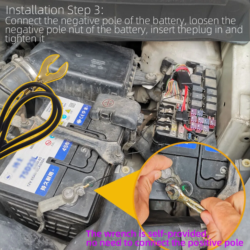 M506 Auto Draadloze Startonderbreker Auto Motorslot Auto Anti-diefstal Apparaat Intelligente Circuit Afgesneden Alarm Tool Auto Startonderbreker