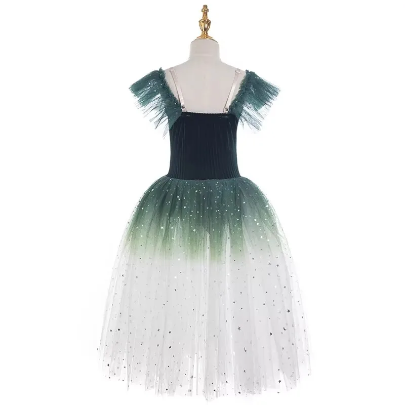 الفتيات الباليه المهنية توتو فستان الأرجواني الكبار بحيرة البجع فطيرة راقصة الباليه المرحلة ازياء الرقص رداء رقص الباليه توتو فستان