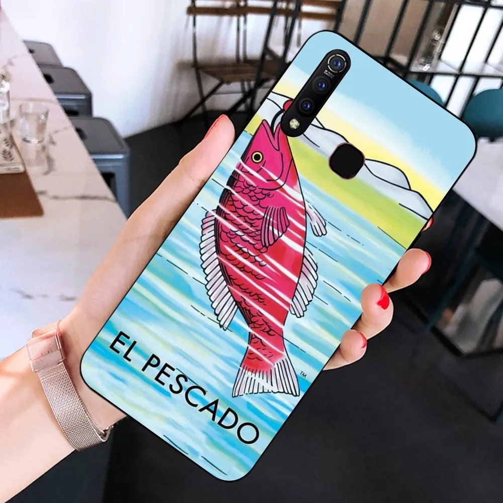 Mexican Bingo Loteria Phone Case For Huawei Y9 6 7 5 Prime Enjoy 7s 7 8 plus 7a 9e 9plus 8E Lite Psmart Shell