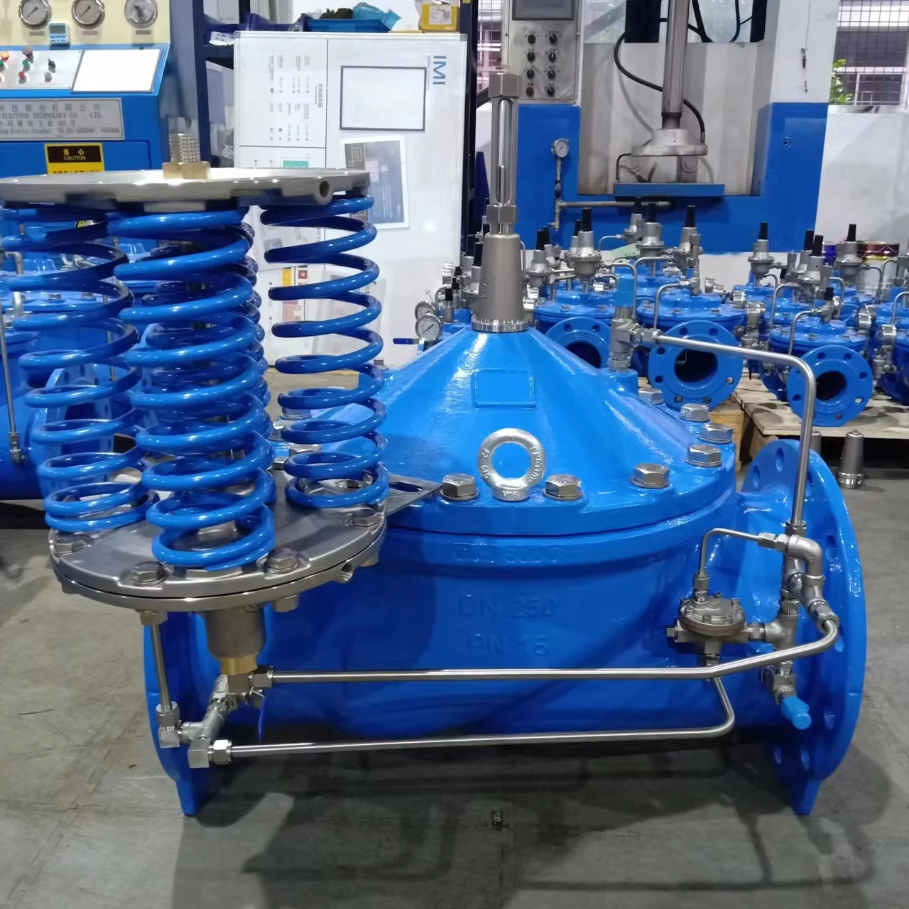 OEM الملف اللولبي تخفيض الضغط هيكل الطيار تشغيل/إيقاف صمام التحكم في الموقف وسائط زيت الغاز والماء متوافق مع الغاز والزيت