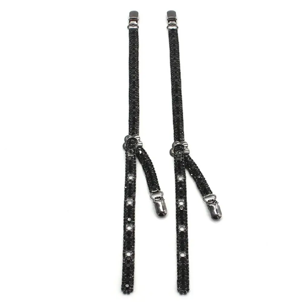 Creative Gift Removable Bra Straps Rhinstone Adjustable Shoulder Straps Decorative Anti-slip Bra Straps Replacement Party