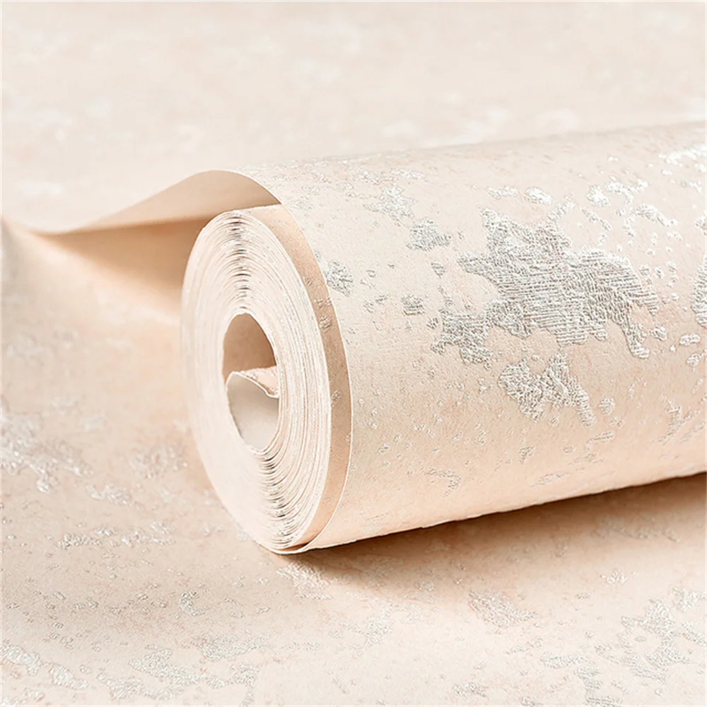 3D Embossed Plain Green Wallpaper for Bedroom Living Room Modern Diatom Mud Solid Color Wallpaper Home Decor
