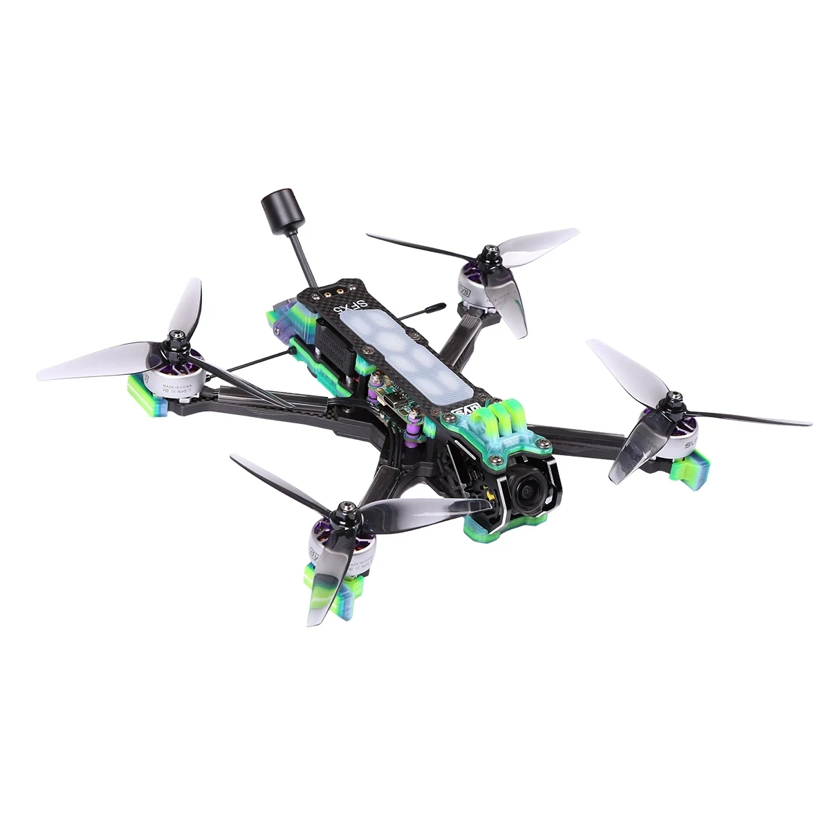 DYS SFX5 Freestyle FPV Drone 5 Inch 6S X Type Racing Drone with DJI O3 Air Unit Digital HD System