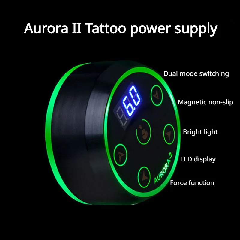 

Tattoo Battery Aurora 2nd Generation Tattoo Power Touch Adjustment Power High Power Adjuster Accessory Tattoo Equipment Fashion