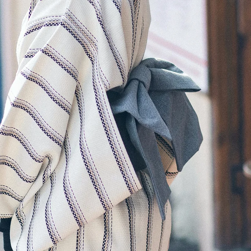 女性用和風グレー色形蝶帯フォーマル着物帯ドレス装飾ウエストベルト