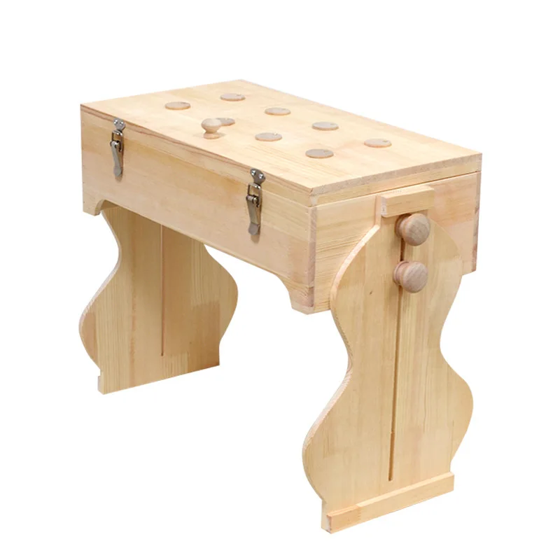 Wooden Box Universal Large Body Knee Rack Household Beauty Salon Tool